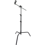 Impact Turtle Base C-Stand Kit (10.75′, Chrome)