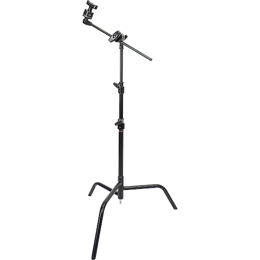 Impact Turtle Base C-Stand Kit (10.75', Chrome)