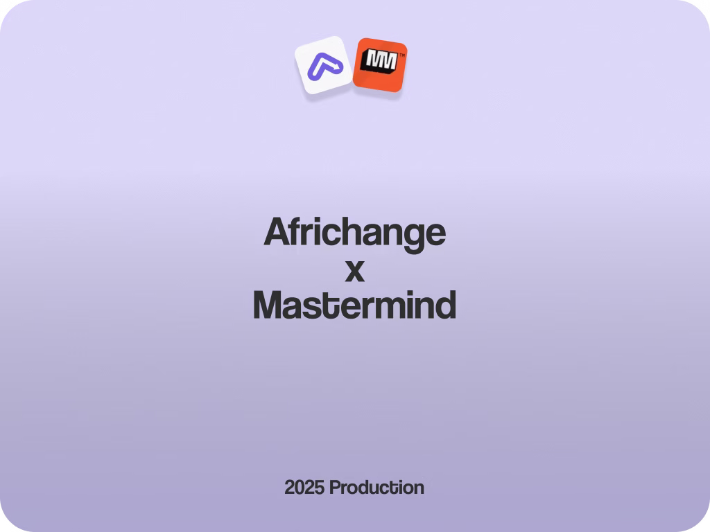 Africhange Brand Campaign Videos 2025