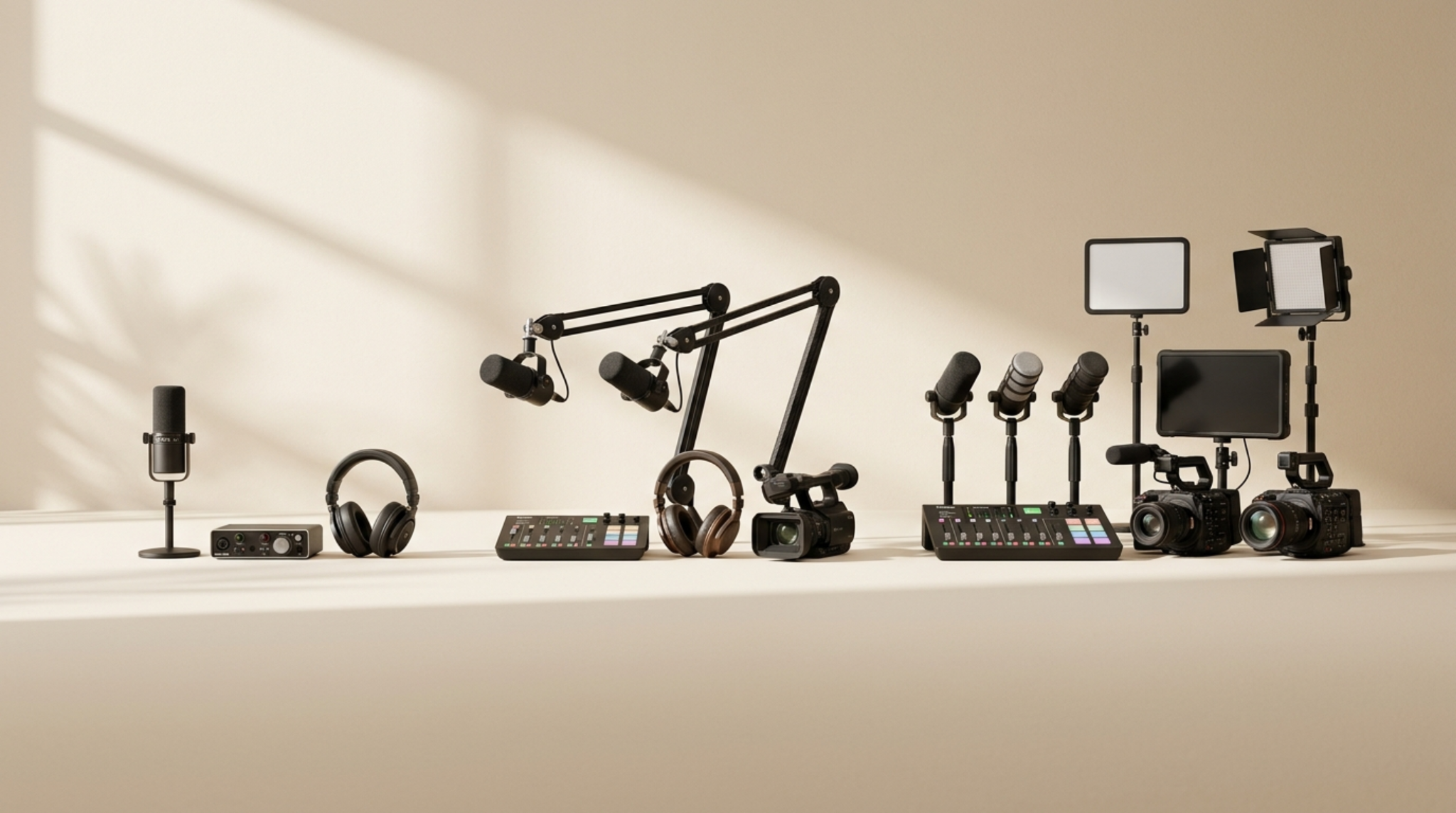 podcast production equipment